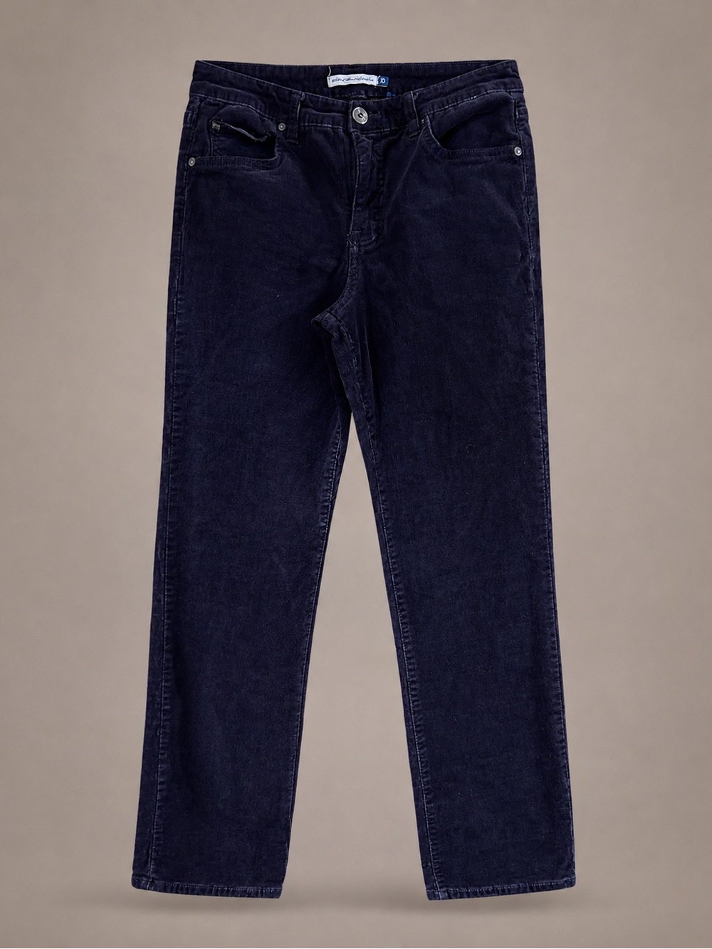 Bandolinoblu Women's Straight Leg Corduroy Pants in purple